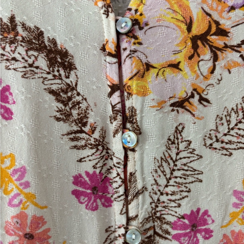 Free People Marais Floral High-Low Dress - Picture 8 of 12